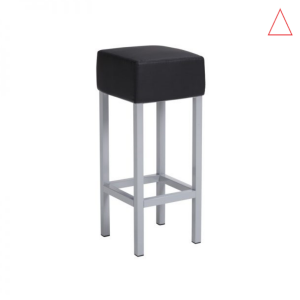 Barkruk model Kim – strak, vierkant en modern design