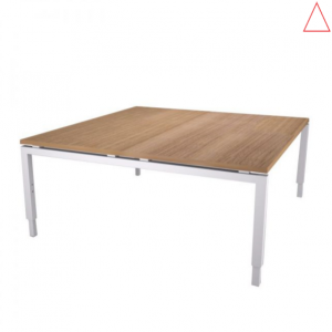 Now! Vergadertafel 160x160 cm – Comfortabel vergaderen met stijl