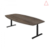 Vergadertafel Pinta – Tonvormig design met verstelbare hoogte