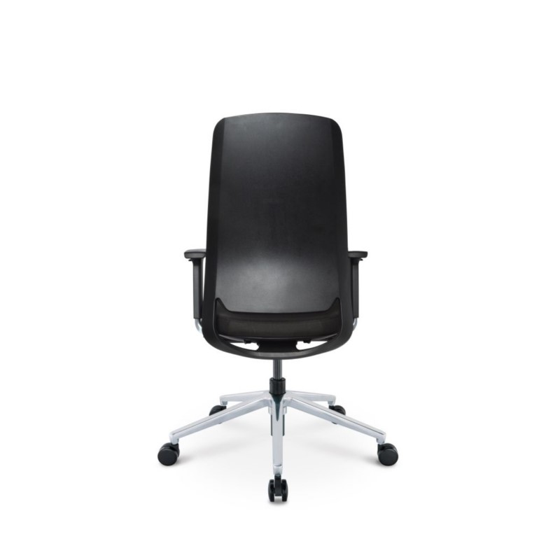 bureaustoel Ledderra gestoffeerde rug - Afbeelding 3