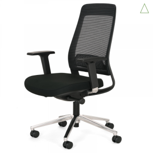 Ergonomische bureaustoel Ledderra van Cas