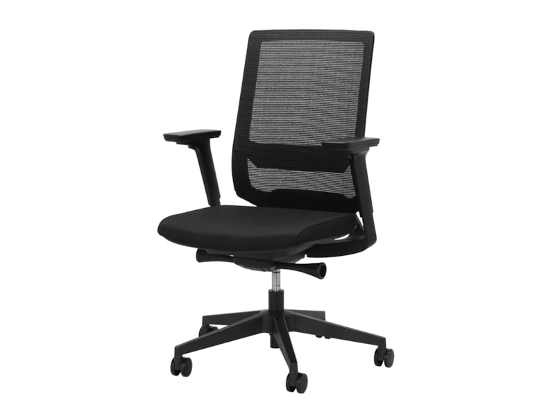 Ergonomische bureaustoel Square – Volledig instelbaar & EN 1335 gecertificeerd