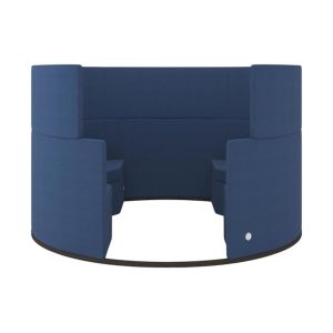 Ronde vergaderunit Lense – stijlvol, akoestisch en comfortabel