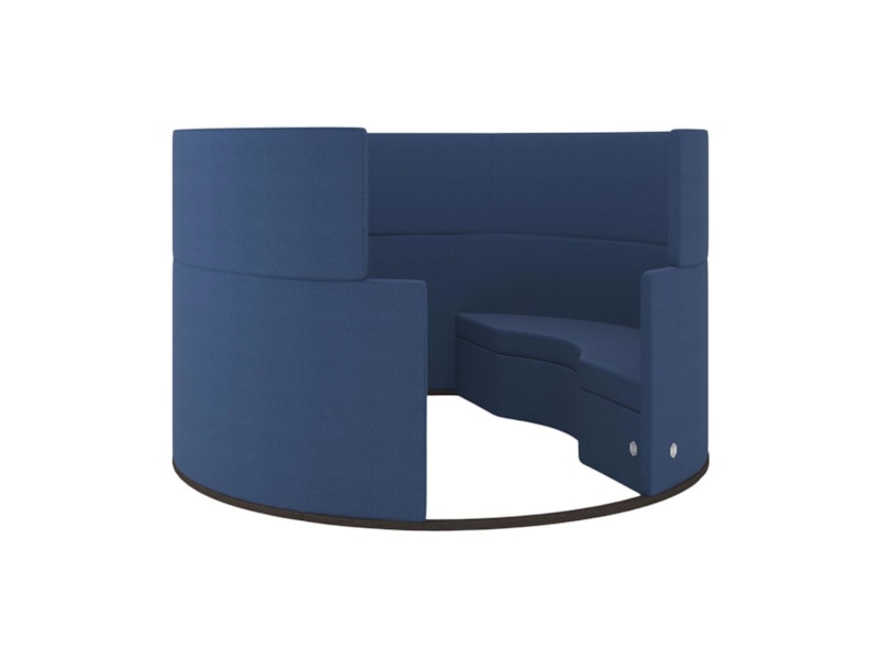 Ronde vergaderunit Lense – stijlvol, akoestisch en comfortabel