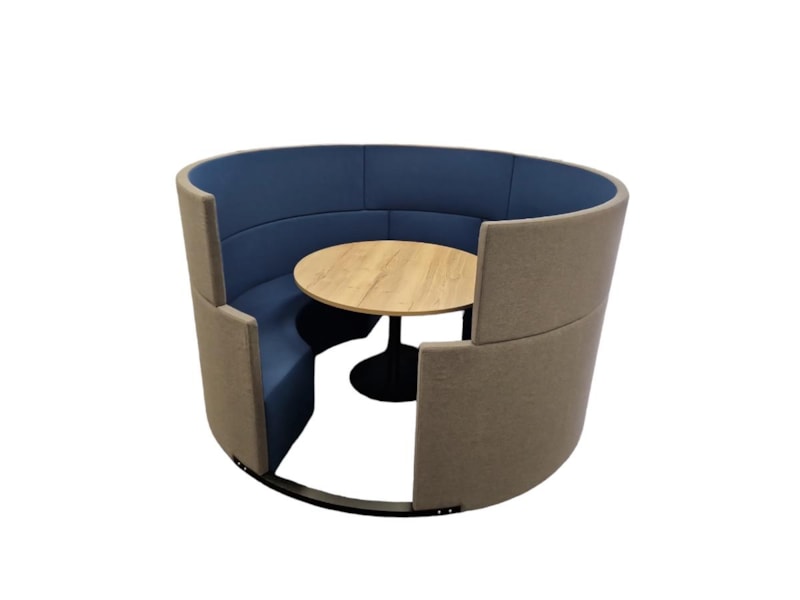 Ronde vergaderunit Lense – stijlvol, akoestisch en comfortabel - Afbeelding 4