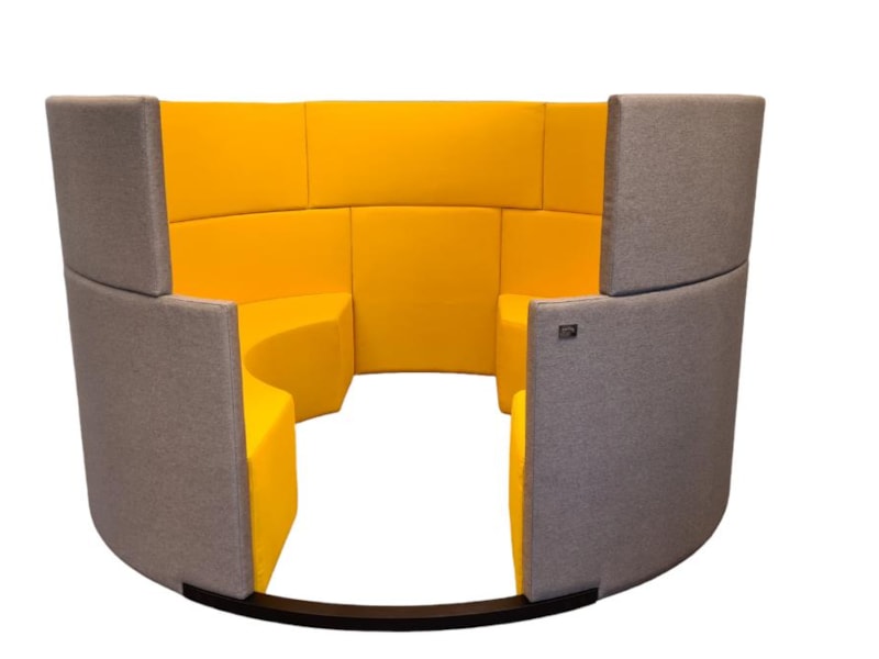 Ronde vergaderunit Lense – stijlvol, akoestisch en comfortabel - Afbeelding 5