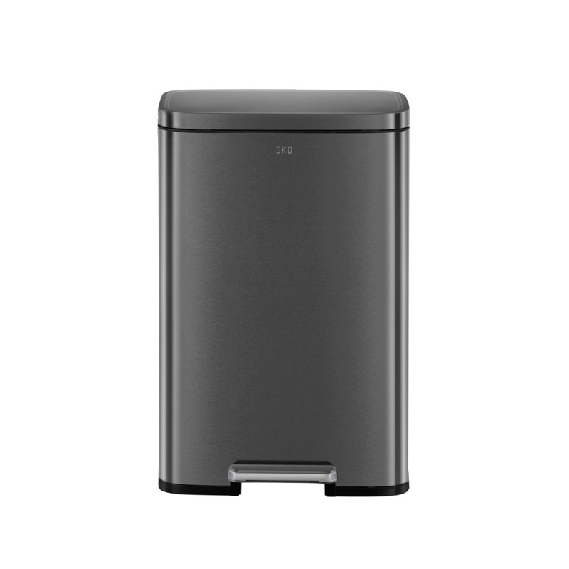 EKO Madison pedaalemmer 50 liter mat zwart