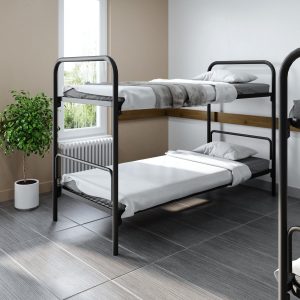 Stapelbed A 2x 90×200 cm 9005 - MD-Projecten