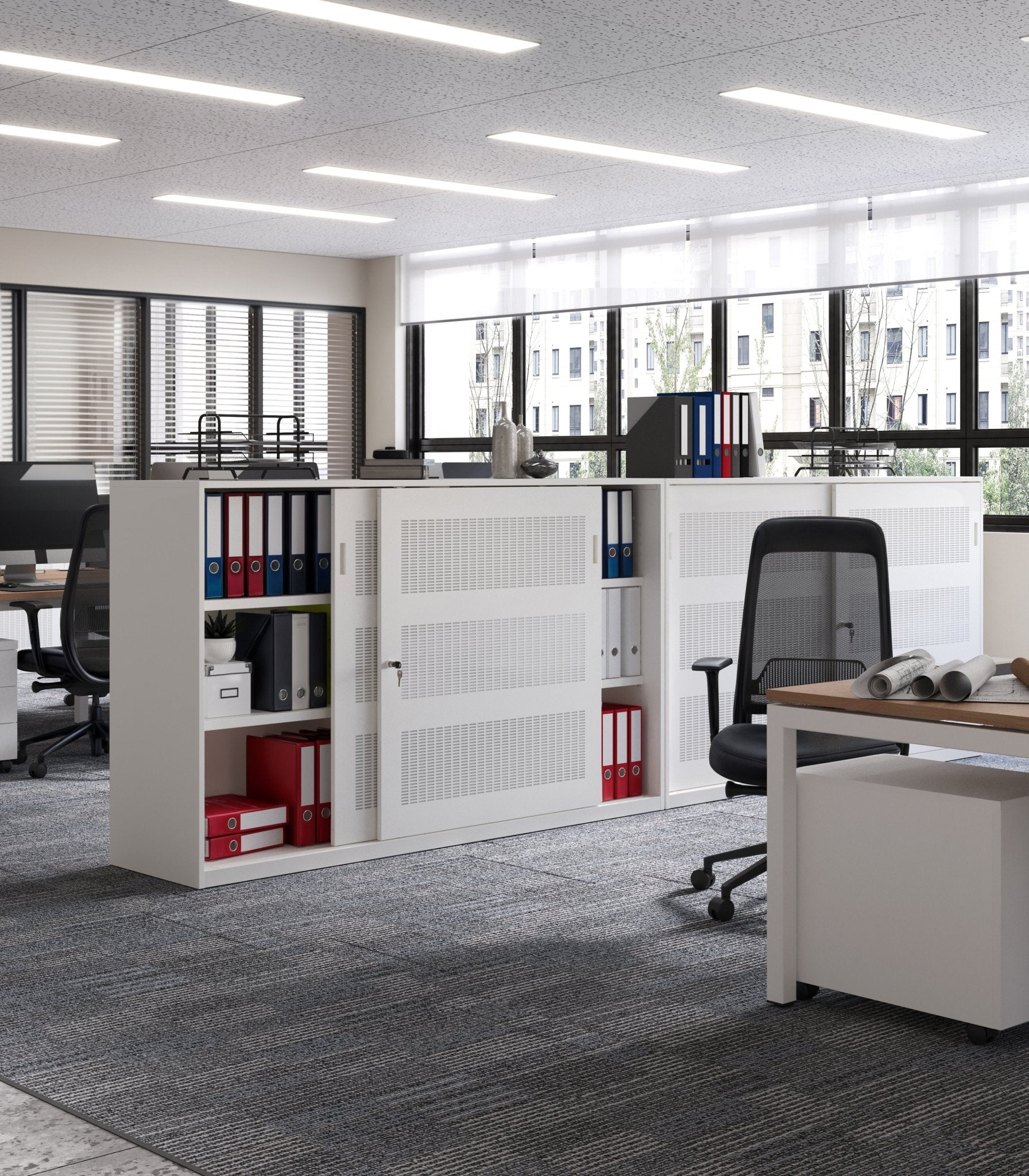 Akoestische schuifdeurkast DSDA 120×200 - MD-Projecten