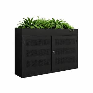 Plantenbak tbv akoestische schuifdeurkast DSDA 160×50 - MD-Projecten