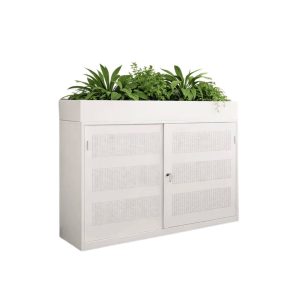 Plantenbak tbv akoestische schuifdeurkast DSDA 160×50 - MD-Projecten