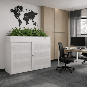 Plantenbak tbv akoestische schuifdeurkast DSDA 160×50 - MD-Projecten