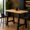 Bartafel Disa Melamine Eiken 140 x 80 x 106 cm - MD-Projecten