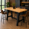 Bartafel Lena eikenhout 160 x 80 x 106 cm (kopie) - MD-Projecten