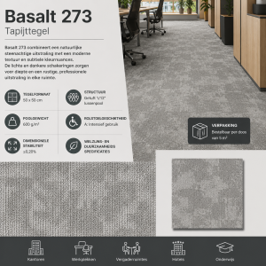 Basalt 515 tapijtegels