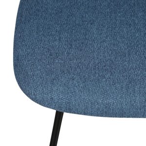 Eva vergaderstoel met armleggers – blauw - Afbeelding 3