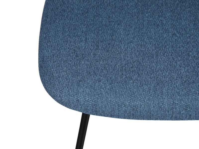 Eva vergaderstoel met armleggers – blauw - Afbeelding 3