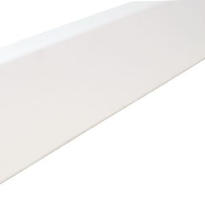 Stijlplint witfolie met VITO-band - Stijlplint Blok Witfolie akoestiek ( VITO band ) 16x78x2500mm