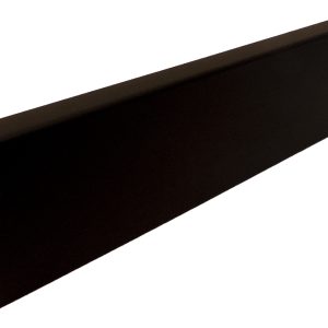 Stijlplint blok zwartfolie mat – 250 cm - Stijlplint blok zwartfolie mat 16x100x2500mm