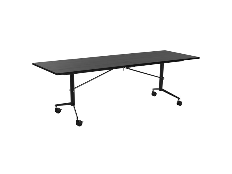 FOLD klaptafel 260x100 cm volledig zwart