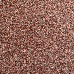 Hoekbank Maine XL in rood-roze bouclé met rechter loungezijde