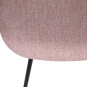 Eva vergaderstoel met armleggers – roze - Afbeelding 3