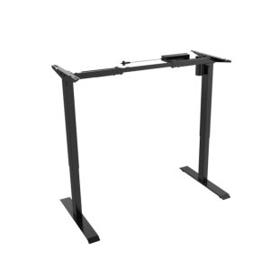 BASE01 elektrisch zit-sta bureauframe – zwart