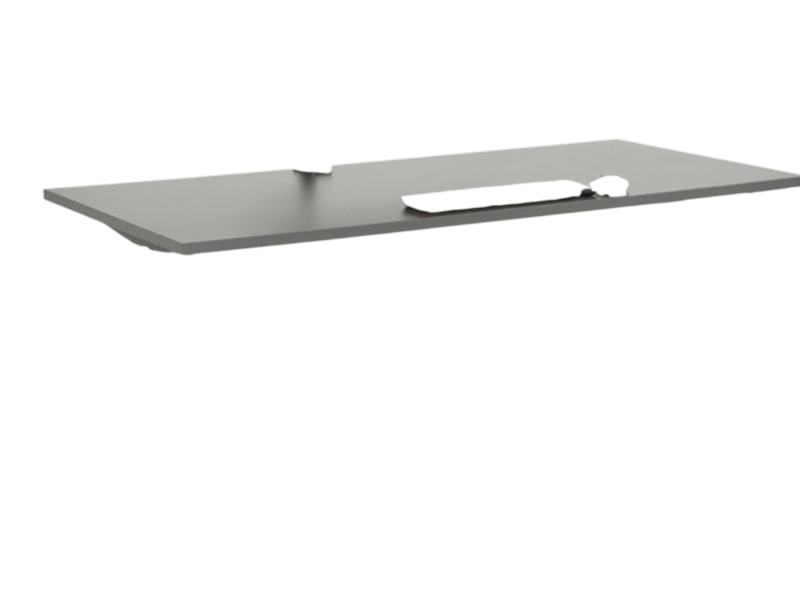 Los bureaublad 160×80 cm antraciet