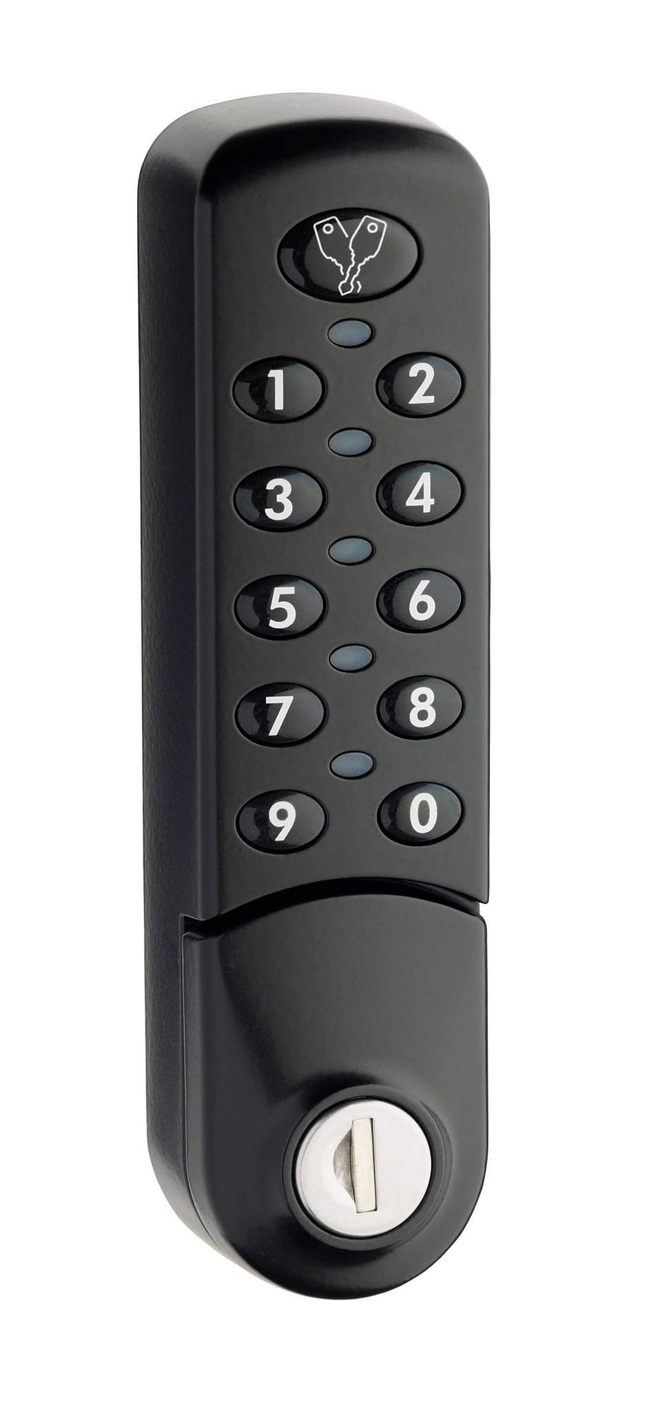 Eurolocks digitaal combinatieslot 3780 – aluminium of zwart - Afbeelding 2