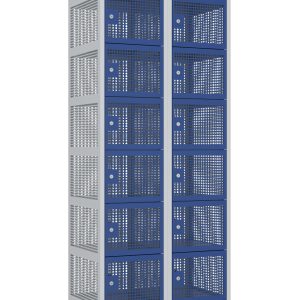 Gaaslocker KTS 180-2.12 – twaalf vakken met keuze in sluiting