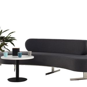FLEX ontvangstbank 252×117×72 cm – stof naar keuze