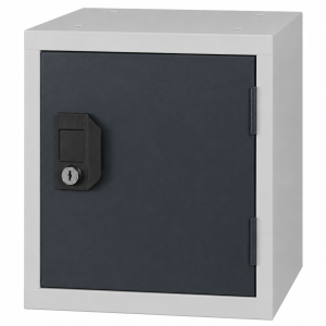 Cube Locker OKK 30 met grijze kast en antraciet deur