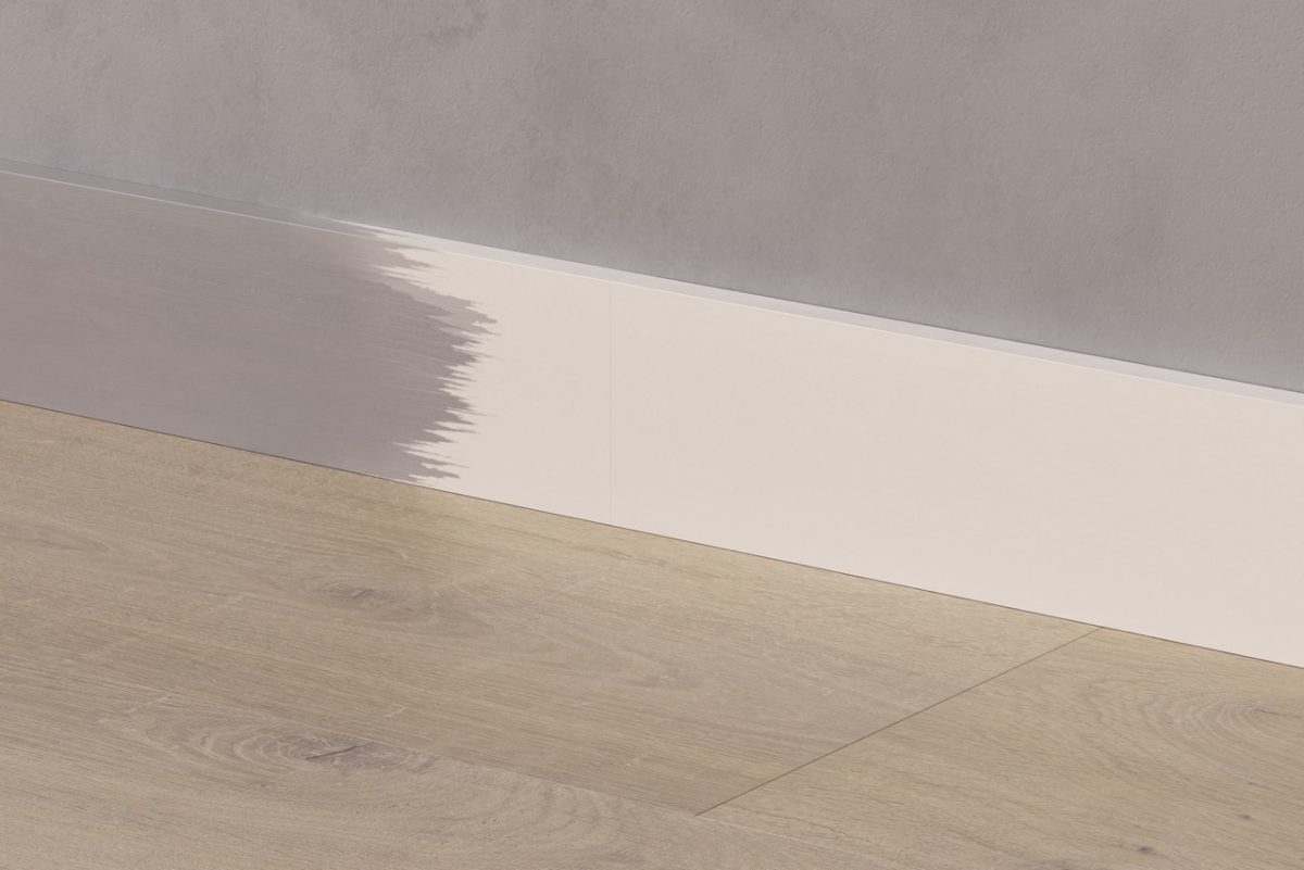 Klikbare schilderplint – 70 mm hoog - Smartfinish Klikbare medium schilderplint 240cm SFPSKCLICKPAINT240