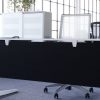 STIL06 akoestisch schaamschot 160×60 cm zwart