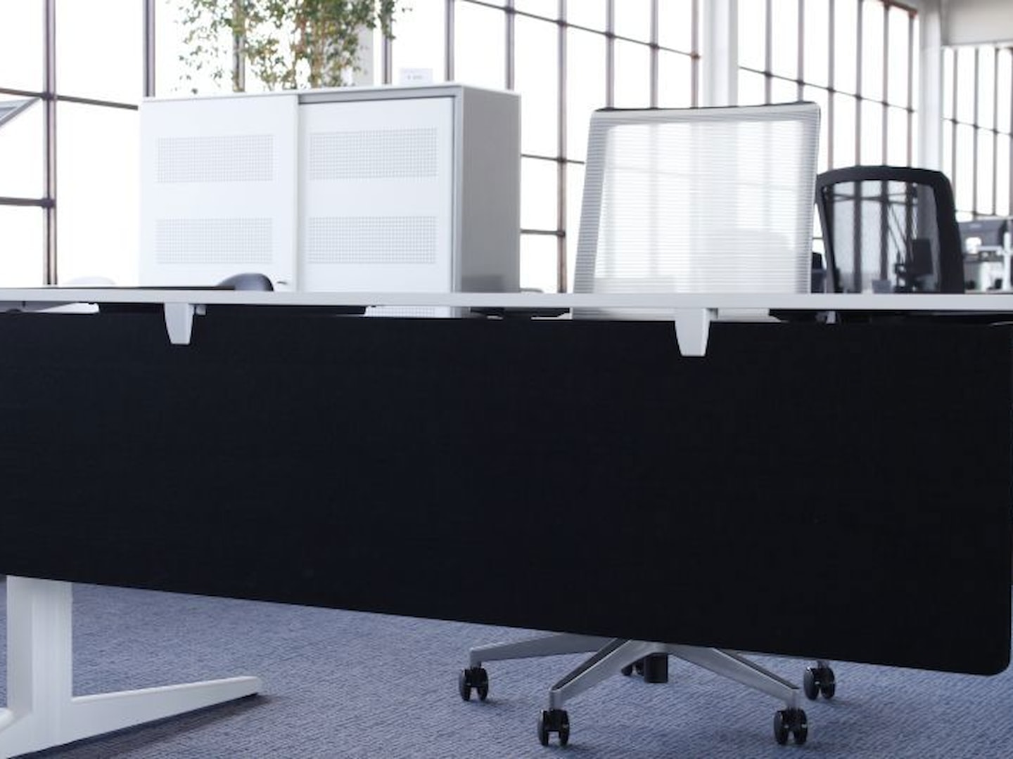 STIL06 akoestisch schaamschot 160×60 cm zwart