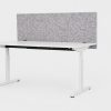 STIL akoestische bureauwand 160×60 cm lichtgrijs