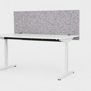 STIL akoestische bureauwand 160×60 cm lichtgrijs