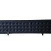 STIL 3D design bureauscherm 160×40 cm zwart