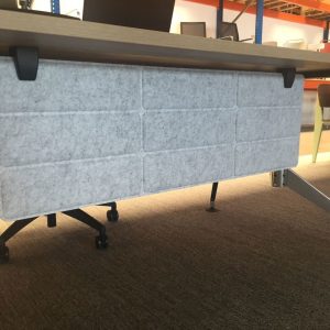 STIL05 design privacyscherm 95×30 cm lichtgrijs