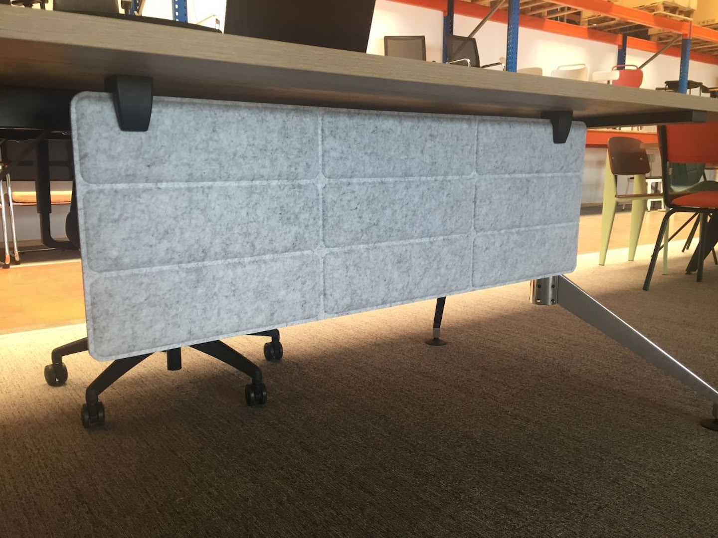 STIL05 design privacyscherm 95×30 cm lichtgrijs