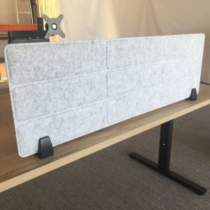 STIL05 design privacyscherm 95×30 cm lichtgrijs - Afbeelding 2