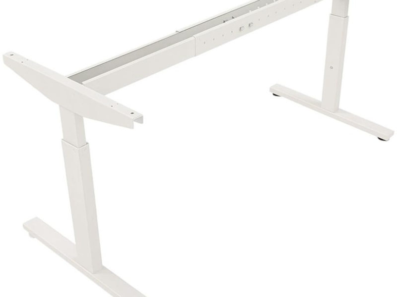 TUBE instelbaar frame voor blad 200×80 en 200×100 cm – wit