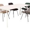 MAYA vergadertafel 120×80 cm volledig wit