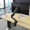Buddy ergonomische monitorarm – zwart