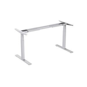 YOUP02 elektrisch zit-sta bureauframe met USB – wit