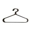 Caimi Hanger ABS kledinghanger in zwart met open ophanghaak