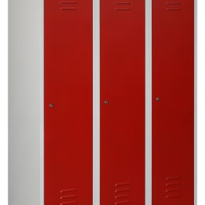 Garderobekast RHTD 180-3.3 – drie naast elkaar gelegen schoon-vuil kledingplekken - Afbeelding 3