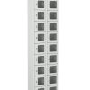 Mini locker MLCK 180-2.20 – twintig vakken met acrylglas