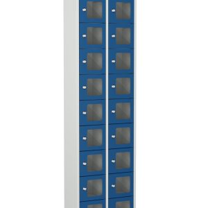 Mini locker MLCK 180-2.20 – twintig vakken met acrylglas - Afbeelding 3