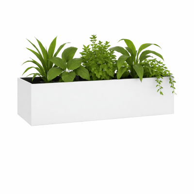 Plantenbak CHS 100 x 45 cm – groen boven het compacte archief